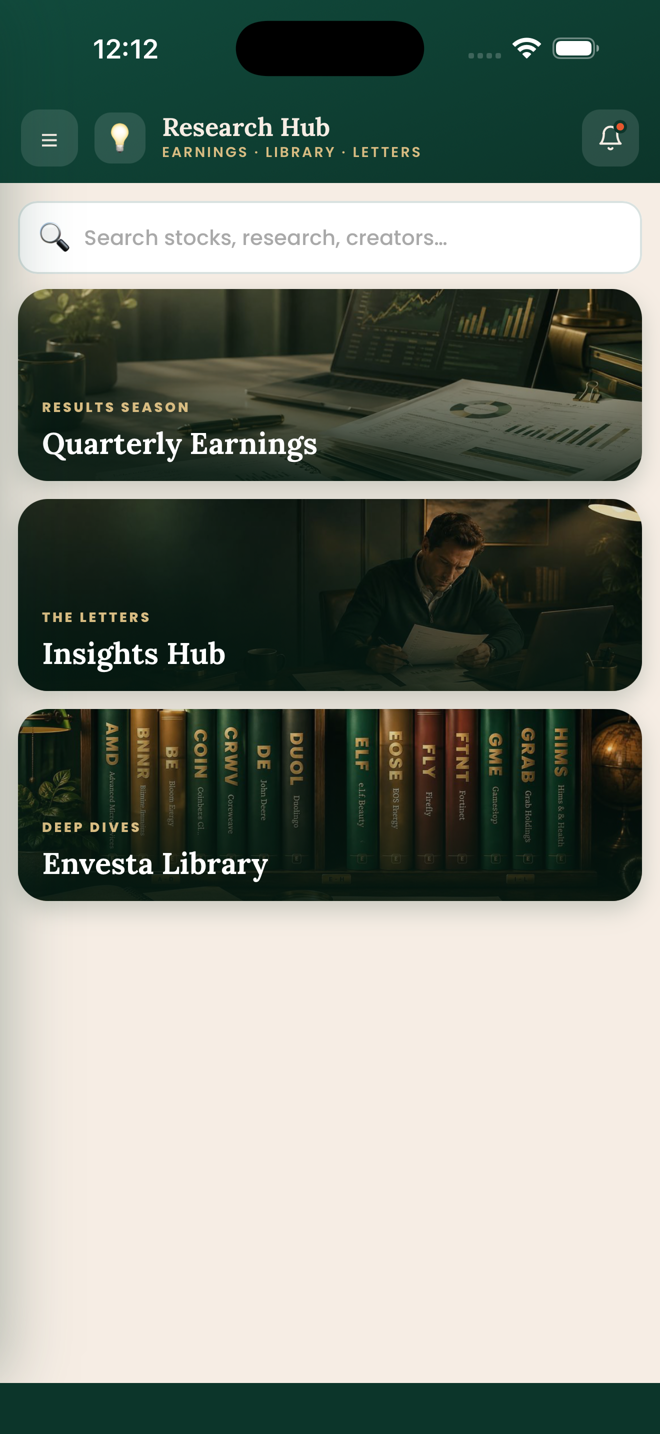 The Research Hub library of company deep dives.